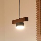  Duolla - visilica na lanku IRONLINE 1xGX53/3W/230V borovina/hrast/crna | Eponuda.com