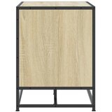  Klupa za cipele Sonoma hrast Konstruirano drvo i metal | shoptok.hr