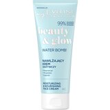 Eveline Cosmetics Beauty & Glow Water Bomb! vlažilna in hranilna krema za obraz 75 ml Cene