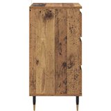 vidaXL Kreveta s ladicama Staro drvo 35 x 40 x 70 cm Konstruirano drvo | shoptok.hr