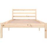  Posteljni okvir iz trdne borovine 90x200 cm, (20601685) | Shoptok.si