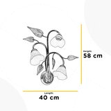  ONLI - Zidno svetlo MIRANDA 3xE14/6W/230V | Eponuda.com