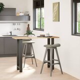  Noge za barski stol antracit boje 2 kom 40 x (100-101) cm čelik | shoptok.hr