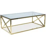 KLUB STOL ELISE A 120*60*40 CM ZLATNI