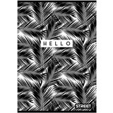 STREET Zvezek A4 Black&amp;White, mali karo, 54 listov, sortirano, 1 kos | Shoptok.si