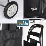 Vilde kolica za kupovinu s torbom 30 L – crna | shoptok.hr