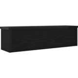  Kuhinjski stalak za slaganje crni 50x15x16 cm konstruirano drvo | shoptok.hr