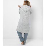 Pri Cardigan Long Chunky Braid Wool Sweater | shoptok.hr