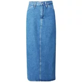 Calvin Klein Jeans Suknja plavi traper