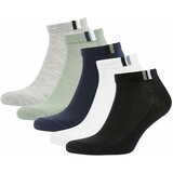 Defacto Men's Cotton 5-Pack Short Socks Cene'.'