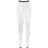 Cottelli Velvety Soft Crotchless Large Net Tights 2510464 Black S/M/L | Shoptok.si