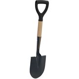  Lopata Crna 68,5 cm Čelik s premazom i čvrsto drvo | shoptok.hr