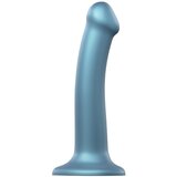 Strap-On-Me Dildo Metallic Shine Duck Blue, medium Cene
