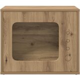 vidaXL Mačja hiša Oreh 51 x 30 x 42 cm Konstruiran les, (5000111100) | Shoptok.si