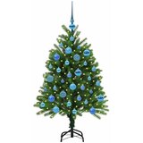  Božićno drvce s 150 LED svjetlima s stalakom Zelena 120 cm PE | shoptok.hr