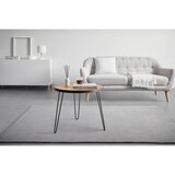 Zandiara klubska miza noel, brestov les, kovina | Shoptok.si
