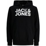 Jack & Jones muški duks JJECORP LOGO SWEAT HOOD NOOS crni Cene'.'