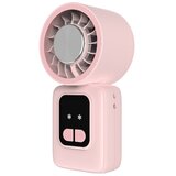 INF Mini ročni hladilni ventilator F36A s Peltierjem in zaslonom Pink, (5000306757) | Shoptok.si