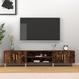 TV ormarić boja dimljenog hrasta 180x31,5x40 konstruirano drvo | shoptok.hr