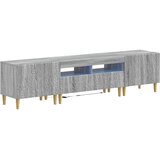  5-dijelni LED TV ormarić Siva Sonoma Konstruirano drvo | shoptok.hr