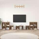 vidaXL Set TV stalka s policom s pohranom 8 pcs Konstruirano drvo | shoptok.hr