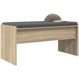  Haldna klop z blazino Sonoma hrast 83 x 38 x 40 cm, (5000155667) | Shoptok.si