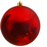 Lesnina XXXL Novogodišnja kugla 25 cm 022572 crvena | Eponuda.com