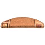 vidaXL Samolepilne preproge za stopnice 15 kosov bež 65x21x4 cm | Shoptok.si