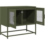 TV ormarić maslinasto zeleni 68x39x60,5 cm hladno valjani čelik | shoptok.hr