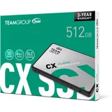 Team Group trdi disk 512GB SSD CX2 3D NAND SATA 3 2,5&quot;