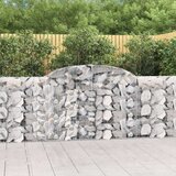  Gabionska košara s lukom 300x30x100/120 cm pocinčano željezo | shoptok.hr