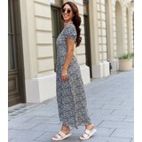 Gemre Black maxi dress with Amande neckline | Shoptok.si