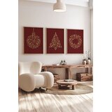 Wallity Uokvirena slika Nwyearmdl10, 33x48 cm, 3 dijela | Eponuda.ba