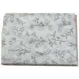 INF Črni papir za zavijanje daril z rastlinskim motivom 50x70 cm - 50 listov, (5000158654) Cene
