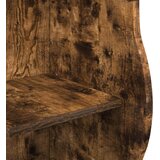  Kutna polica Dimljeni hrast 34 x 33 x 102 cm Konstruirano drvo | shoptok.hr
