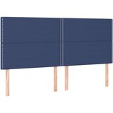  Box spring postelja z vzmetnico moder 200x200 cm blago, (20999362) | Shoptok.si