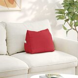  Jastuk za leđa Crvena 45 x 20 x 35 cm tkanina | shoptok.hr