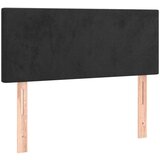  Box spring s madracem LED crni 90x200 cm baršun | shoptok.hr