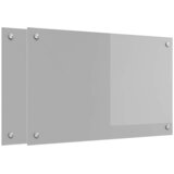  Kuhinjski zid 2 pcs Svijetlo siva 80 x 50 cm | shoptok.hr