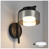 Brilagi LED RGB prigušiva zidna lampa AURA LUX 1xGX53/14W/230V Wi-Fi Tuya crna/zadimljena Cene