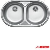 Livinox Ugradna sudopera EC 186 inox ø90 78x43,5cm | Eponuda.com