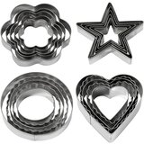  Set metalnih oblika - 5 komada | razni oblici (metalni kalupi) Cijene