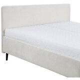 MID.YOU OBLAZINJENA POSTELJA 180 cm x 200 cm , tekstil, leseni material krem barve | Shoptok.si