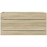 Ormarić za umivaonik boja hrasta sonome 100x38,5x48 cm iverica | shoptok.hr