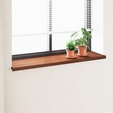  Prozorska klupčica Smeđe drvo 160 x 45 x 4,5 cm PVC | shoptok.hr