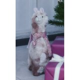  Figura Lama (23 x 13 x 42 cm, tekstil, roza) | Shoptok.si