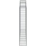  Lučne gabionske košare 2 kom 200x30x160/180cm pocinčano željezo | Eponuda.ba