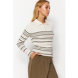 Trendyol Sweater - Beige - Fitted Cijene