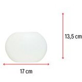 WALLXPERT vaza 2 flat short white | ePonuda.com