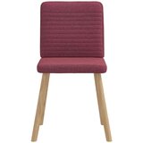  Jedilni stoli 4 kosi vinsko rdeče blago, (21822159) | Shoptok.si